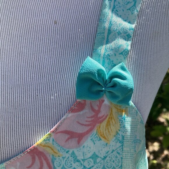 Contessa Di Roma Floral Peignior GOWN & Kimono ROBE 2pc Lot Satin Set Sz M Read - Picture 7 of 14